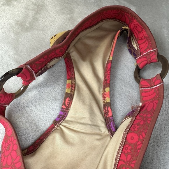 Victoria's Secret Y2K Bikini Lot Bamboo Ring Paisley Archive Set Large/Small - Picture 14 of 16